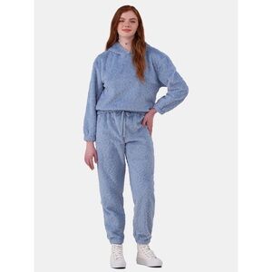 No Boundaries Cozy Light Blue Fleece Apparel